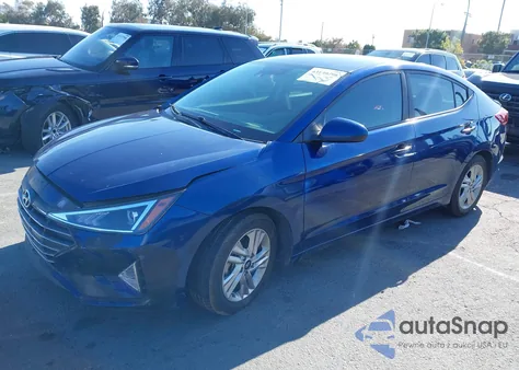 2020 Hyundai Elantra Sel из США, поврежденный, VIN 5NPD84LF1LH601815